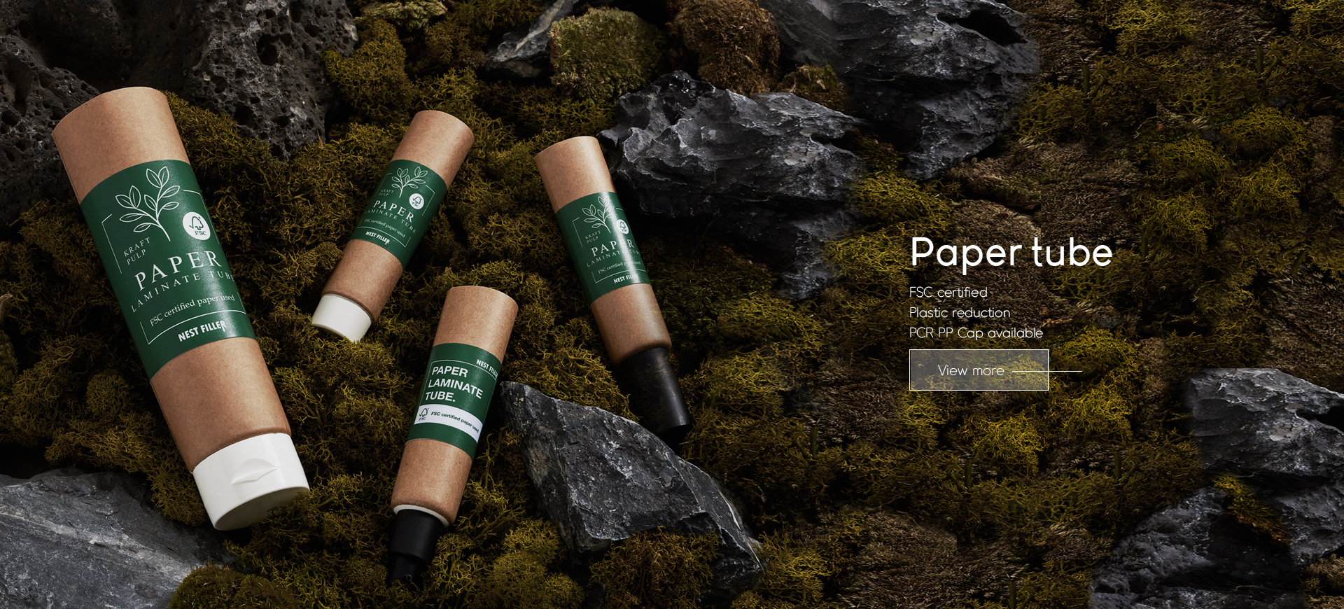 Sustainability with Paper Tube